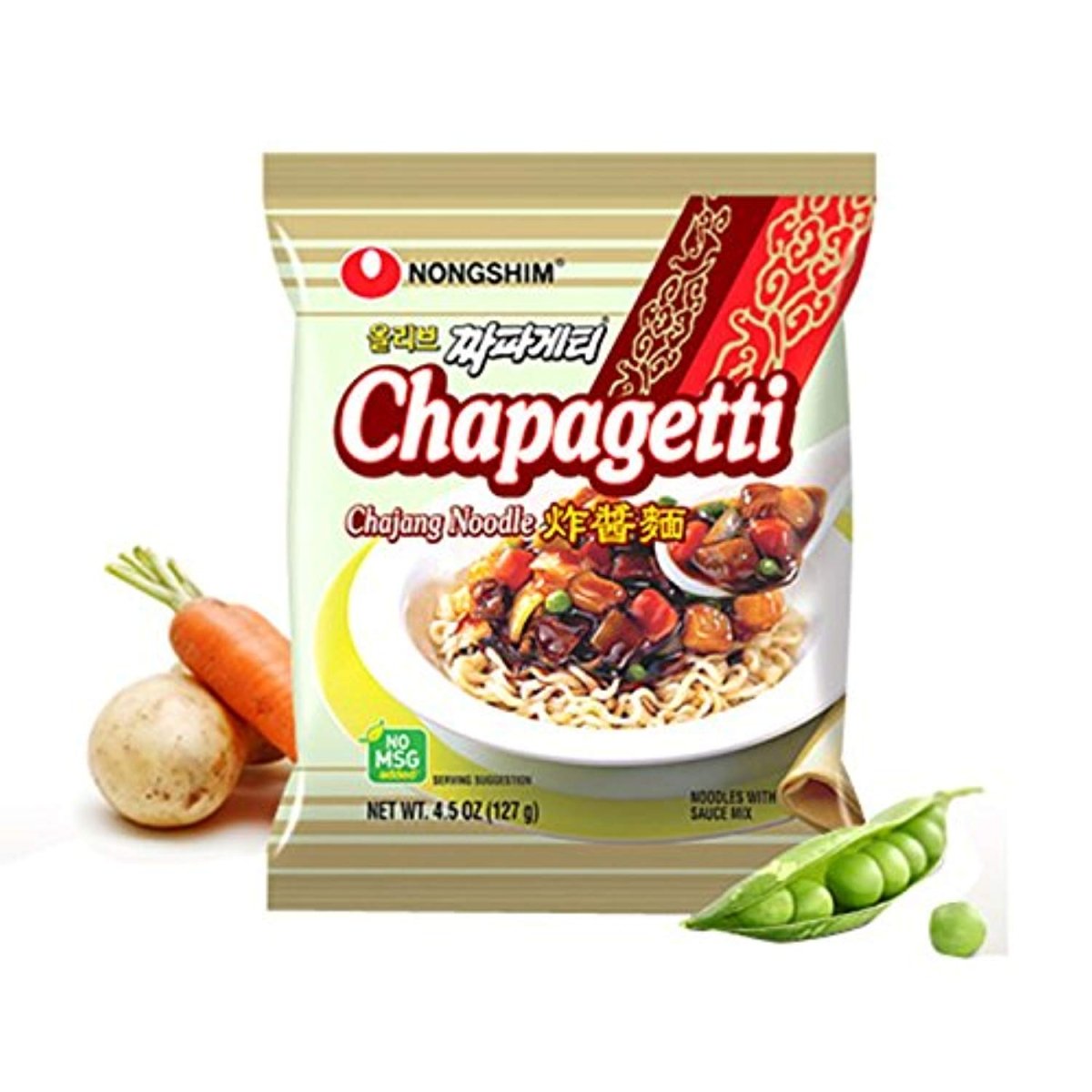 Nongshim Chapagetti Instant Noodle 140g (Pack of 5) - Xihaha Limited