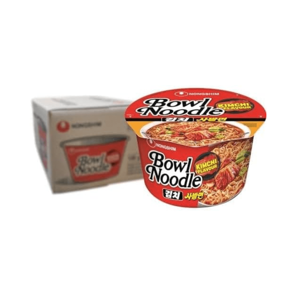 Nongshim Kimchi Bowl Noodle Soup 100G | 3 Packs | 6 Packs | 12 Packs - Choose Quantity - Xihaha Limited