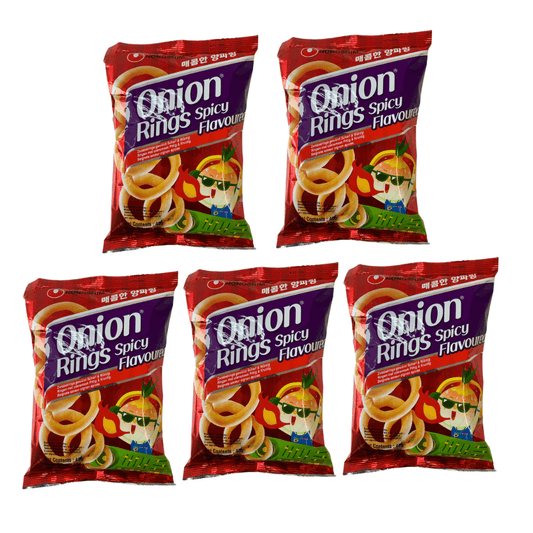 Nongshim Onion Rings Spicy Flavour 40g - Choose quantity - Xihaha Oriental Food & Gifts