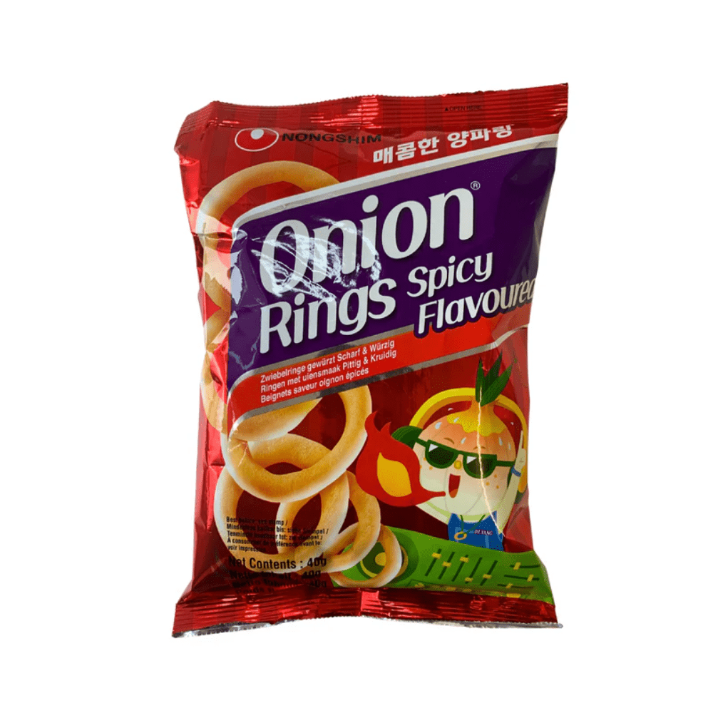Nongshim Onion Rings Spicy Flavour 40g - Choose quantity - Xihaha Oriental Food & Gifts