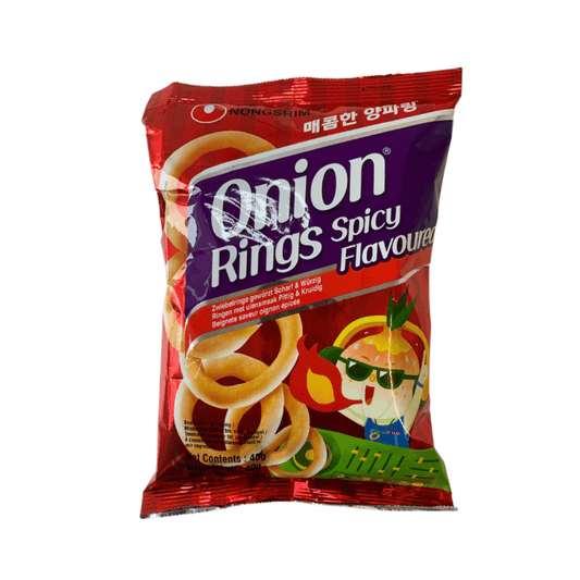 Nongshim Onion Rings Spicy Flavour 40g - Choose quantity - Xihaha Oriental Food & Gifts