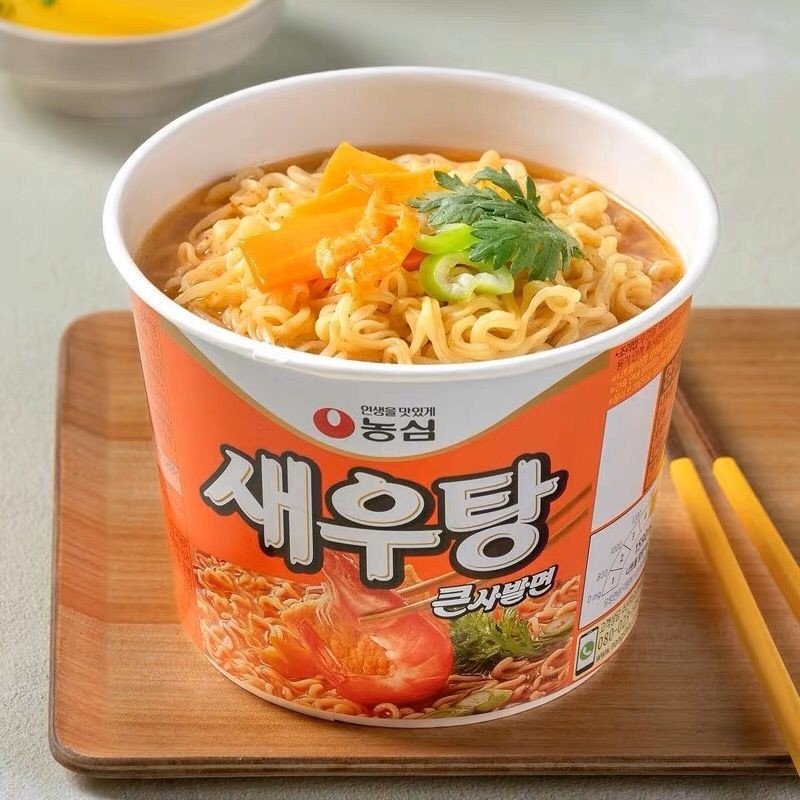 Nongshim Shrimp Flavour Noodle Bowl 115g - Choose Quantity - Xihaha Limited
