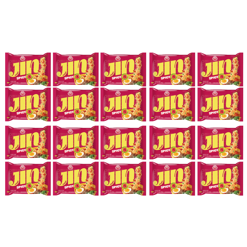 Ottogi Jin Ramen SPICY Hot Noodle x 20 packs - Xihaha Limited