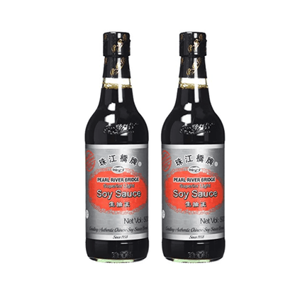 Pearl River Bridge Light Soy Sauce 500ml x 2 packs - Xihaha Limited