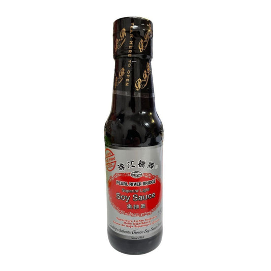 Pearl River Bridge Superior Light Soy Sauce 150ml – Naturally Brewed Chinese Soy Sauce (Pack of 12) - Xihaha Oriental Food & Gifts