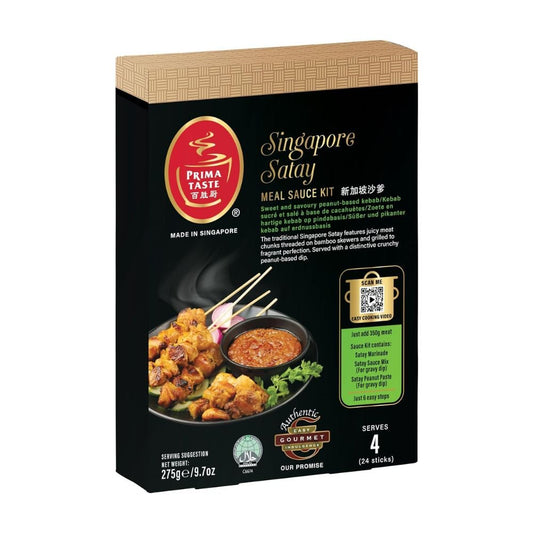 Prima Taste Singapore Satay ready to cook sauce kit 275g - Xihaha Oriental Food & Gifts
