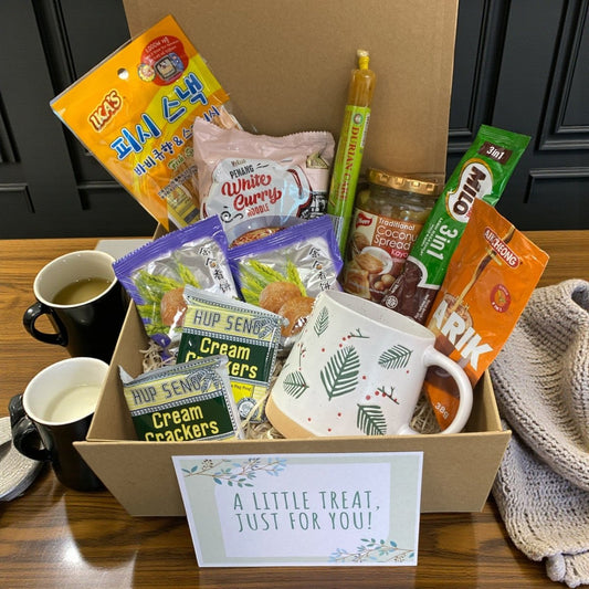 "Rasa Malaysia" Malaysian Afternoon Tea Hamper, Malaysia Gift Box, Kaya Coconut Spread, Teh Tarik, Asian Snack Gift - Xihaha Oriental Food & Gifts