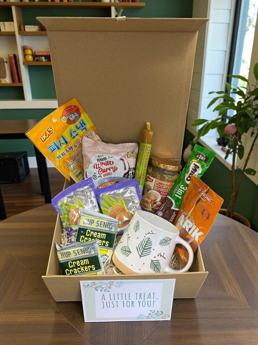 "Rasa Malaysia" Malaysian Afternoon Tea Hamper, Malaysia Gift Box, Kaya Coconut Spread, Teh Tarik, Asian Snack Gift - Xihaha Oriental Food & Gifts