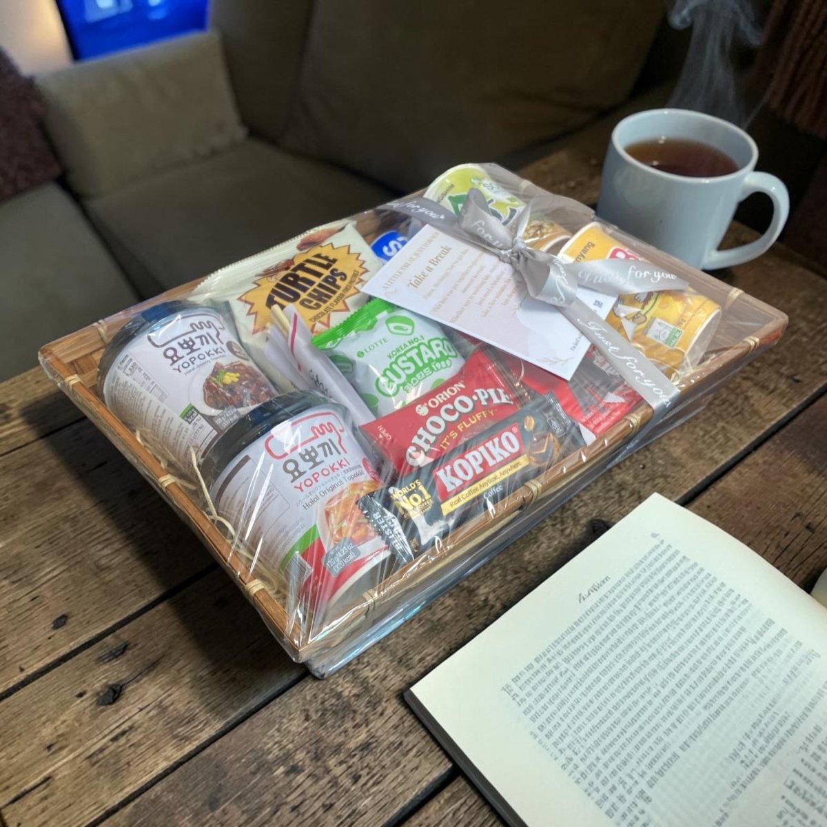 Recharge Break Box™ Asian Snack Hamper | Study & Work Care Package Gift | Instant Noodles, Korean Snacks, Office OT Survival Box - Xihaha Oriental Food & Gifts