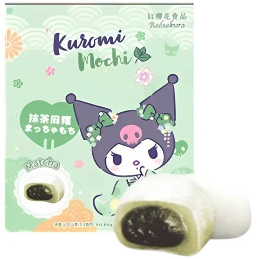 Redsakura Kuromi Matcha Mochi 120g (8pcs) - Xihaha Oriental Food & Gifts