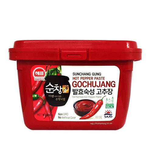 Sajo Haepyo Korean Hot Pepper Chilli Paste HALAL Gochujang 500g ...