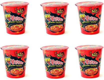 Samyang Buldak Hot Chicken Ramen Cup 70g Cheese / carbonara Etc - Choose - Xihaha Limited