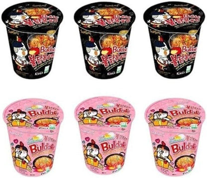 Samyang Buldak Hot Chicken Ramen Cup 70g Cheese / carbonara Etc - Choose - Xihaha Limited