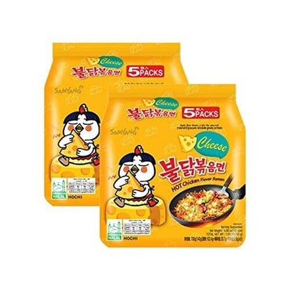Samyang Hot Chicken Ramen Noodles Halal 5 Packs - Choose Flavour - Xihaha Limited