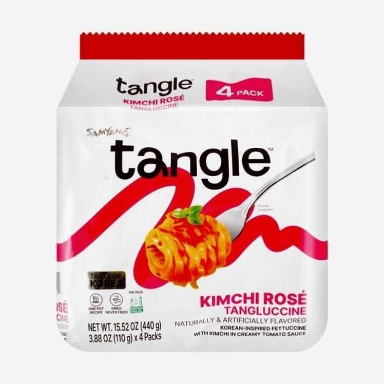 Samyang Tangle Tangluccine Intant Noodle Pasta - Choose (Bulgogi, Mushroom, Garlic Oil, Chuky Tomato) - Xihaha Limited