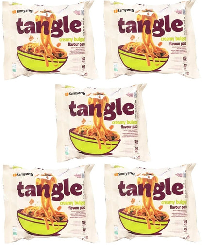 Samyang Tangle Tangluccine Intant Noodle Pasta - Choose (Bulgogi, Mushroom, Garlic Oil, Chuky Tomato) - Xihaha Limited