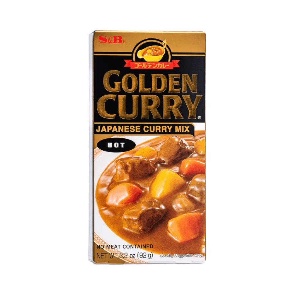 S&B Golden Curry Sauce Mix Hot 92g - Xihaha Limited