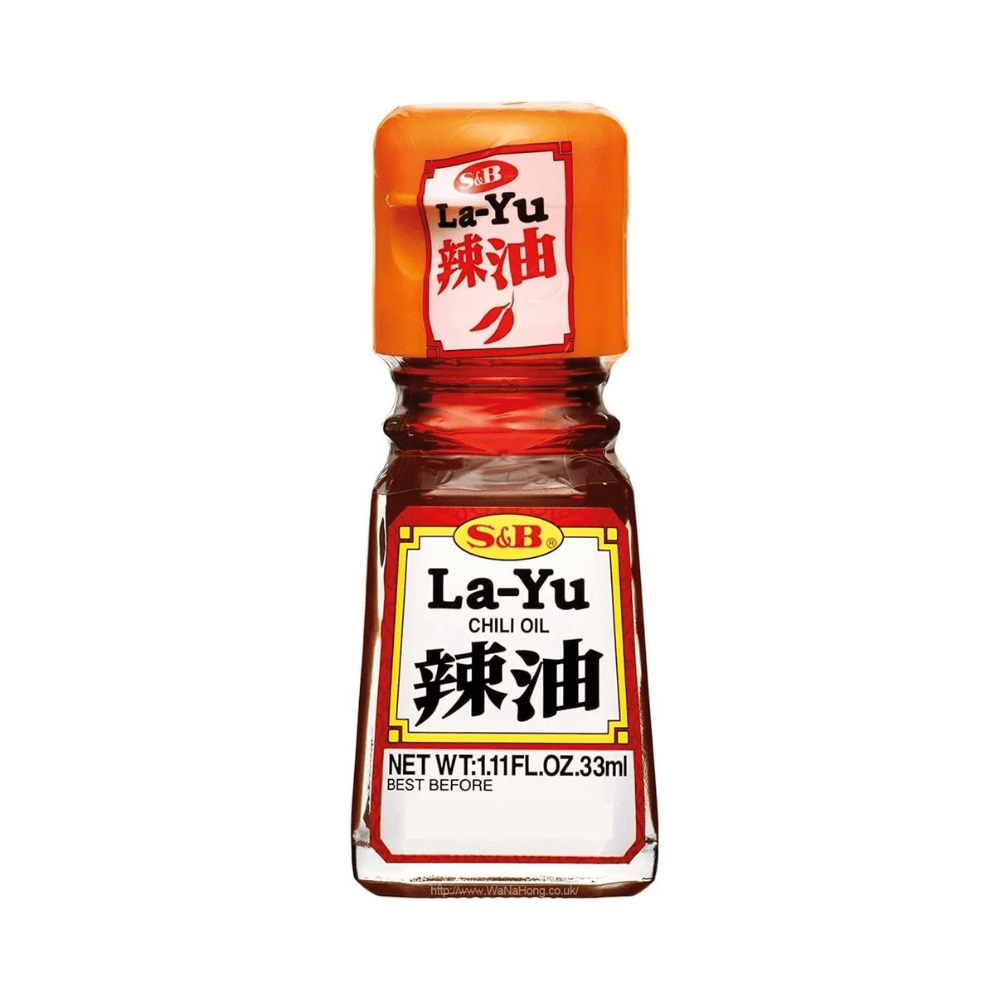 S&B La Yu chili oil (la - yu) 33ml - Xihaha Oriental Food & Gifts