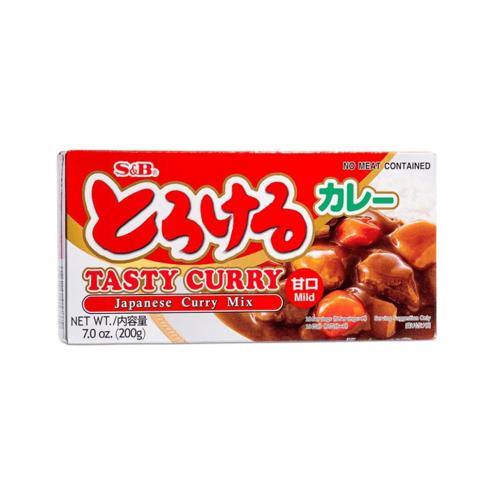 S&B Torokeru Tasty Japanese Curry Sauce Mild 200g - Xihaha Limited