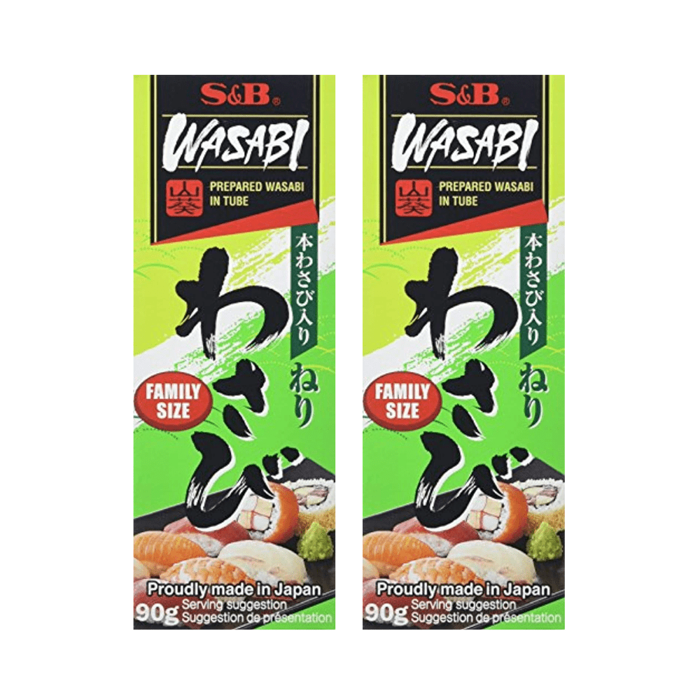 S&B Wasabi Paste Tube 90 g (Pack of 2) - Xihaha Limited