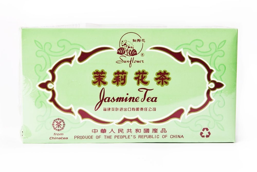 Sunflower Loose Jasmine Tea 227g – Fragrant Chinese Jasmine Green Tea Leaves - Xihaha Oriental Food & Gifts