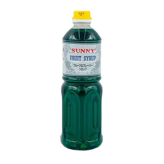 Sunny Melon Flavour Syrup 1L | Japanese Melon Drink Syrup Concentrate | Café & Bubble Tea Syrup | Dilute 1:4 | Makes Refreshing Fruit Drinks - Xihaha Oriental Food & Gifts
