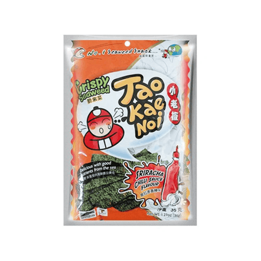 Tao kae Noi Crispy Seaweed Sriracha Sauce 32g - Xihaha Limited
