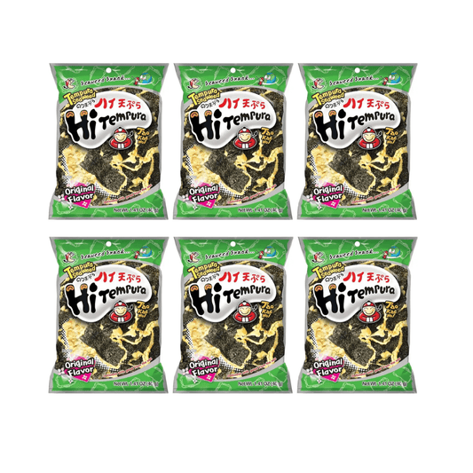 Tao Kae Noi Hi Tempura Seaweed Original - 6 x 40g bags - Xihaha Oriental Food & Gifts