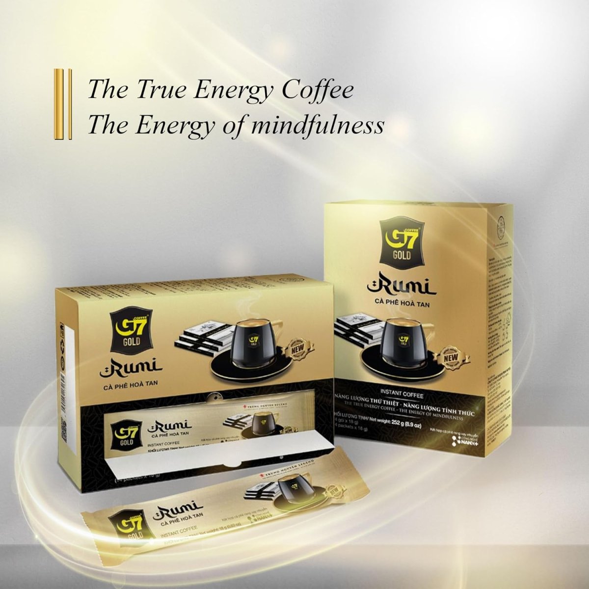 TRUNG NGUYEN LEGEND G7 Gold Instant Coffee (Box of 14 Sticks) - Choose - Xihaha Oriental Food & Gifts