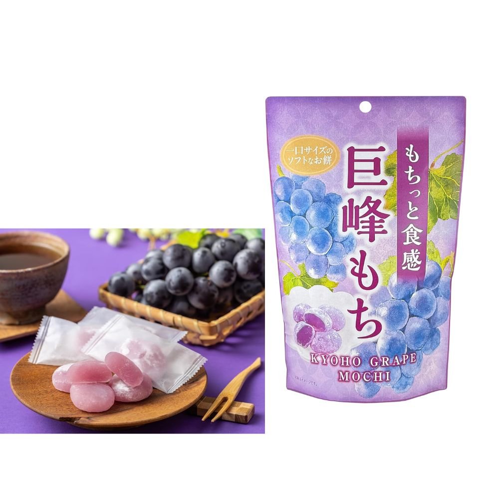 Wagashi Food Seiki Fruit Mochi Rice Cakes 130g | Melon | Strawberry | Peach | Grape | Mango - Xihaha Oriental Food & Gifts