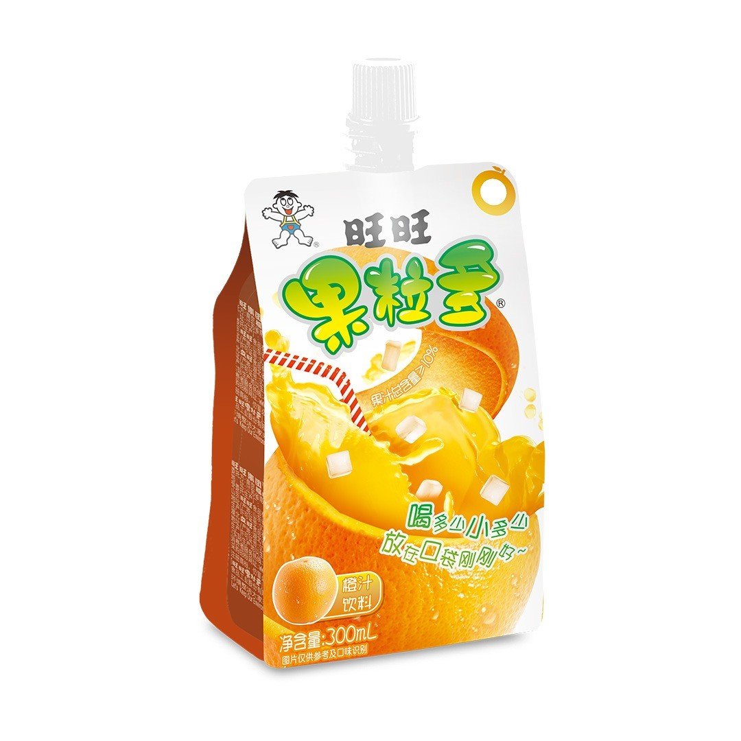 Want Want Fruit Juice Orange Flavour 300ml x 5 packs *BBD 2 Aug 2025* - Xihaha Oriental Food & Gifts