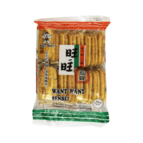 Want Want Senbei Rice Cracker 112g – Xihaha Oriental Food & Gifts