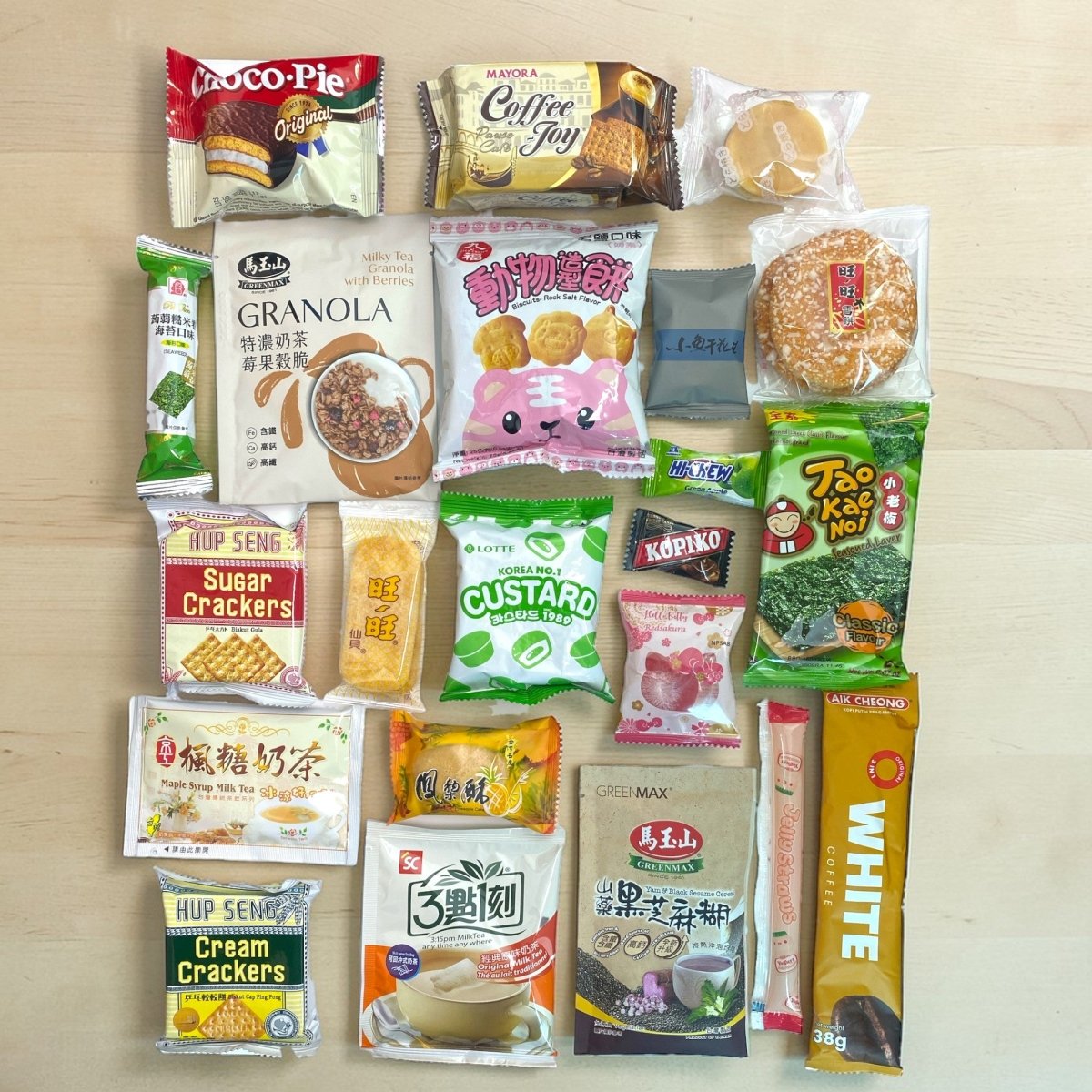 Xihaha Asian Snack Discovery Box – 22 Snacks & Drinks Tasting Selection - Xihaha Oriental Food & Gifts