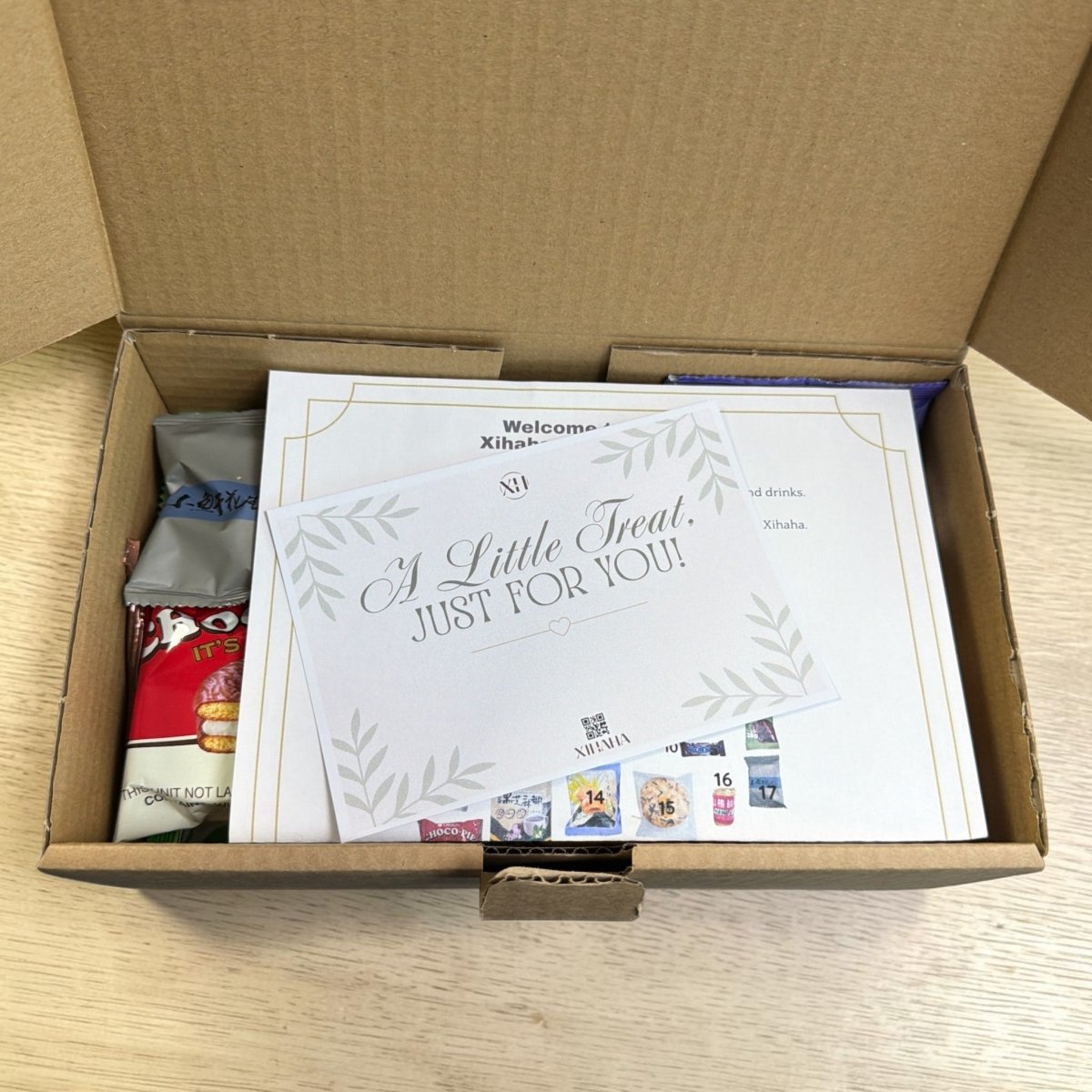 Xihaha Asian Snack Discovery Box – 22 Snacks & Drinks Tasting Selection - Xihaha Oriental Food & Gifts