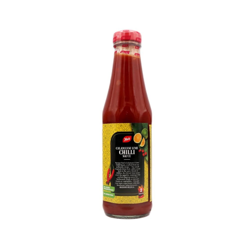 Yeo’s Calamansi Lime Chilli Sauce 300ml – Spicy Citrus Dipping Sauce - Xihaha Oriental Food & Gifts