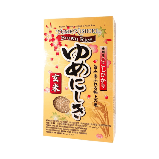 Yumenishiki Japanese Premium Brown Sushi Rice 1kg - Xihaha Oriental Food & Gifts