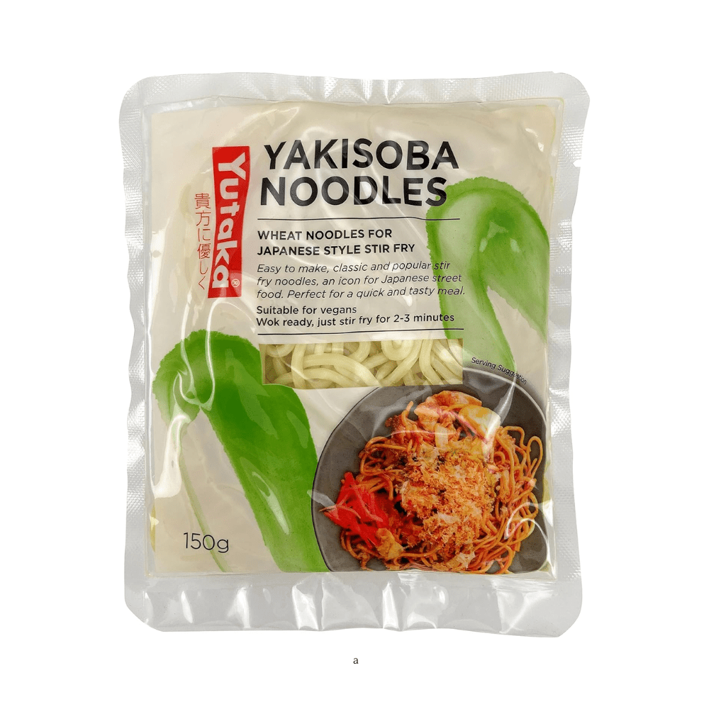 Yutaka Soft Yakisoba Noodles 150g x 10 packs - Xihaha Oriental Food & Gifts