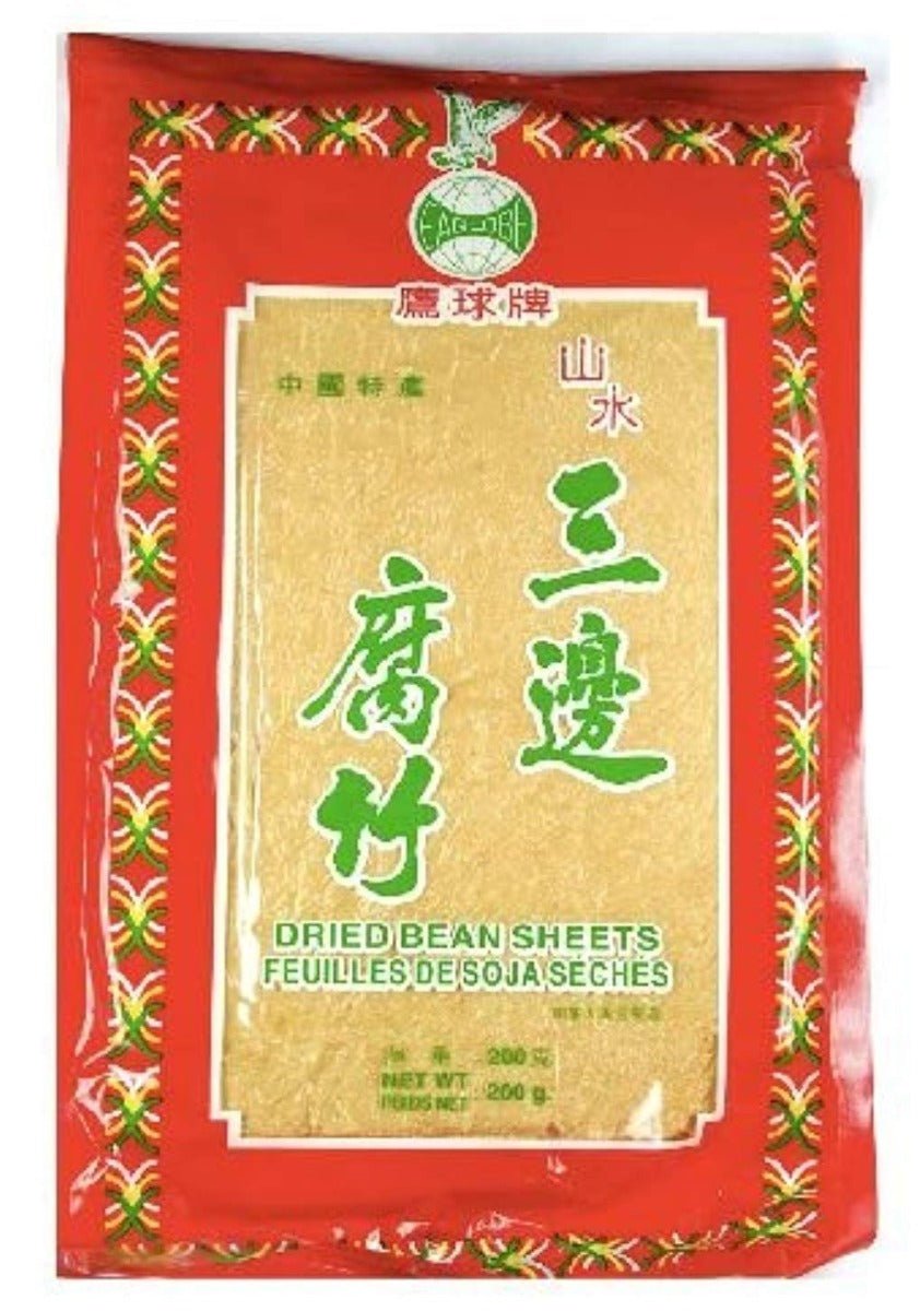 Zheng Feng Dried Bean Sheets (Beancurd Sheets) 200g (Fu Zhu) – Chinese Tofu Skin for Hot Pot, Stir - Fry & Sweet Soups - Xihaha Oriental Food & Gifts